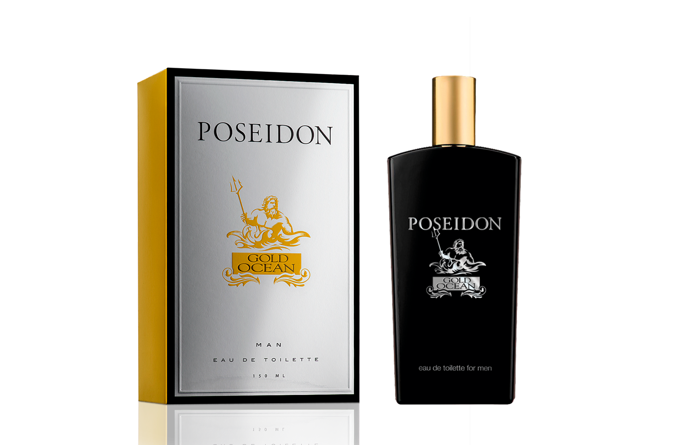 Poseidon Gold Ocean - Perfume para Hombre - 150 ML : : Belleza
