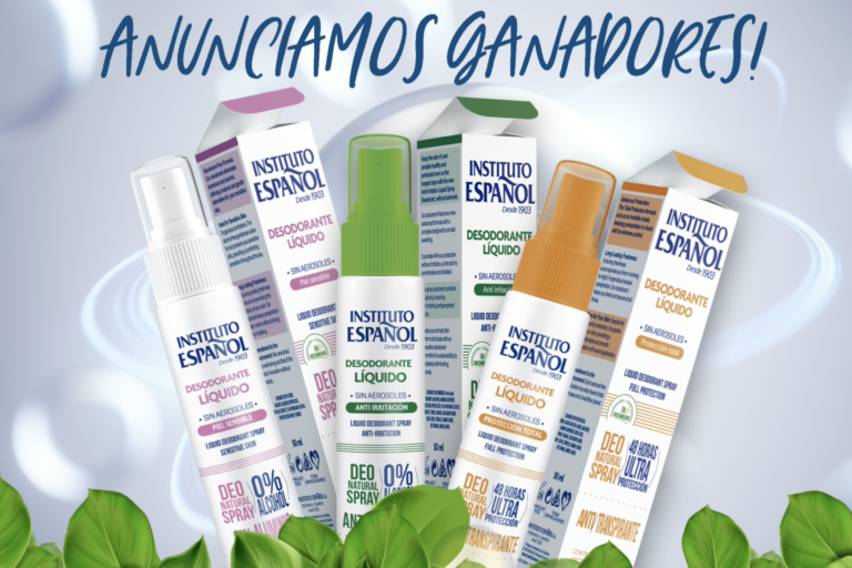 ganadores del sorteo de desodorantes liquidos spray