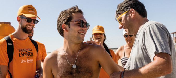 Girando por las playas